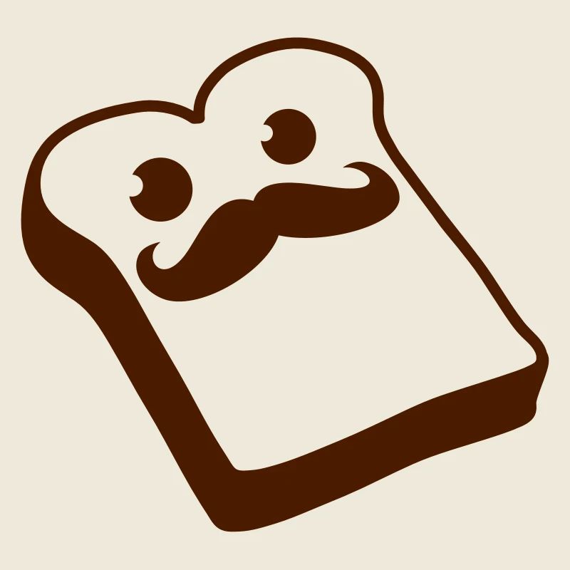 Sir Mustache Toast