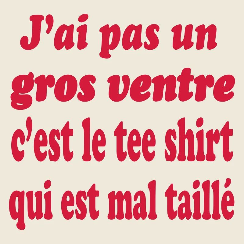 Big belly tee shirt wrong size