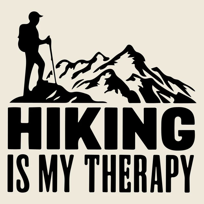 hiking is my therapy
