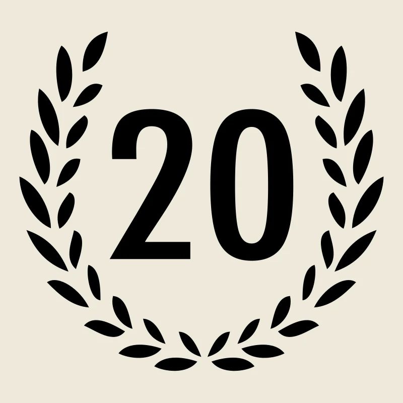 20 Jubiläum Geburtstag