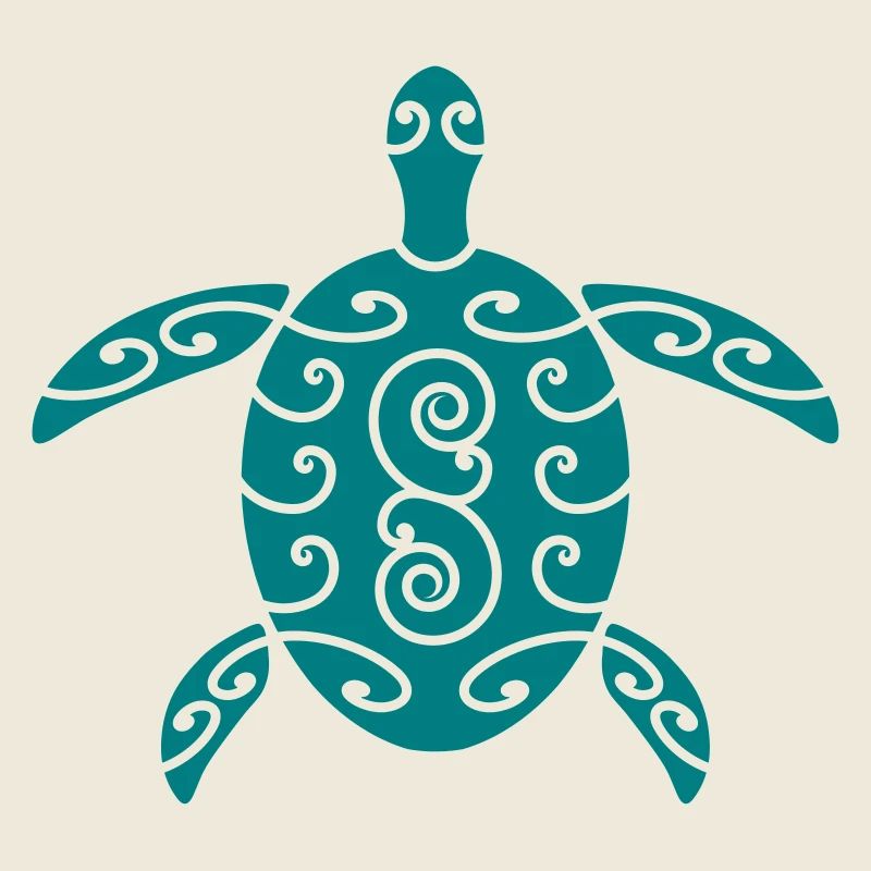 Schildkröte mit Muster 1
