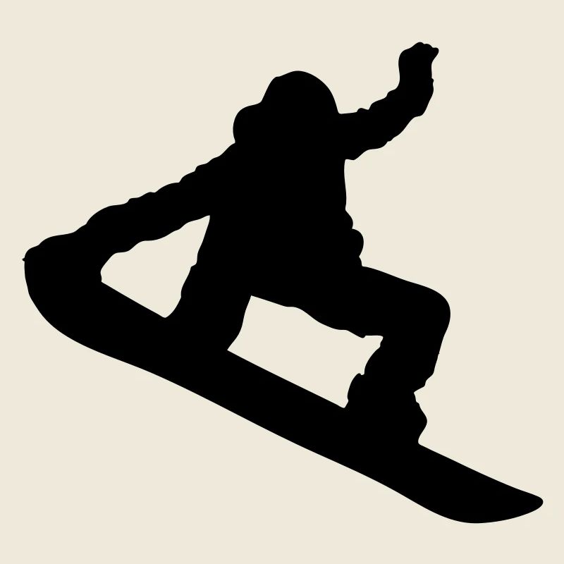 Snowboarder Silhouette