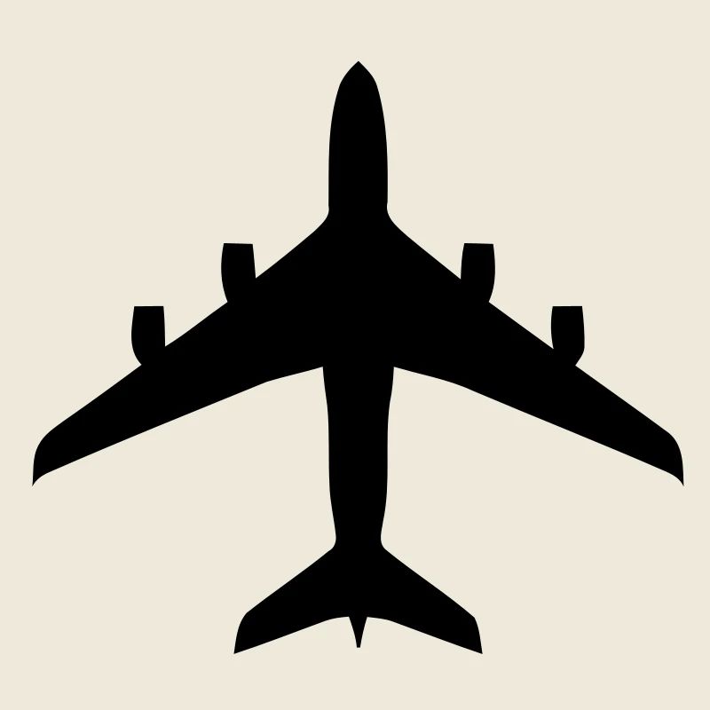 Silhouette avion