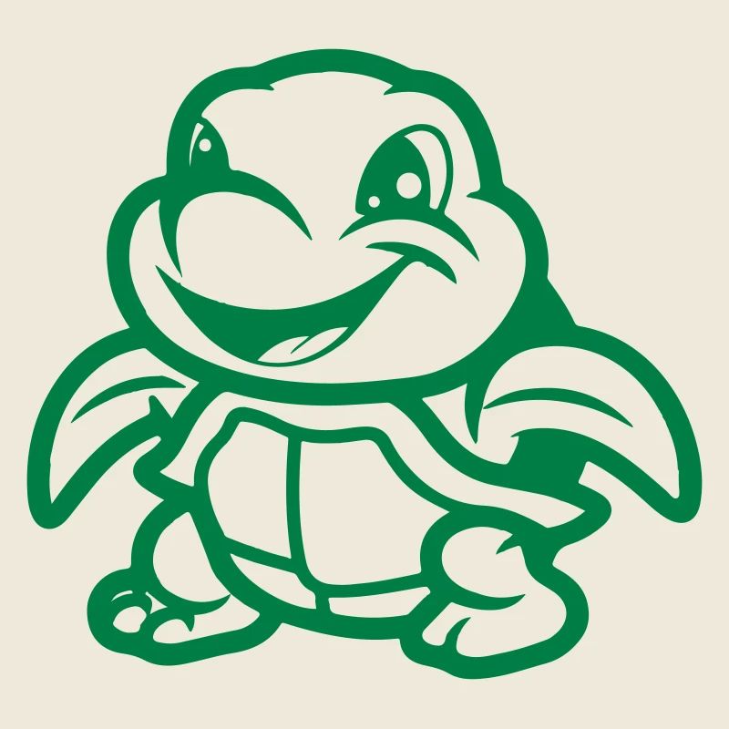 Turtle Comic Animal