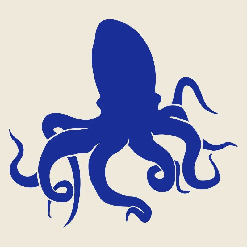 Octopus Octopus Octopus Squid Cephalopod Silhouette