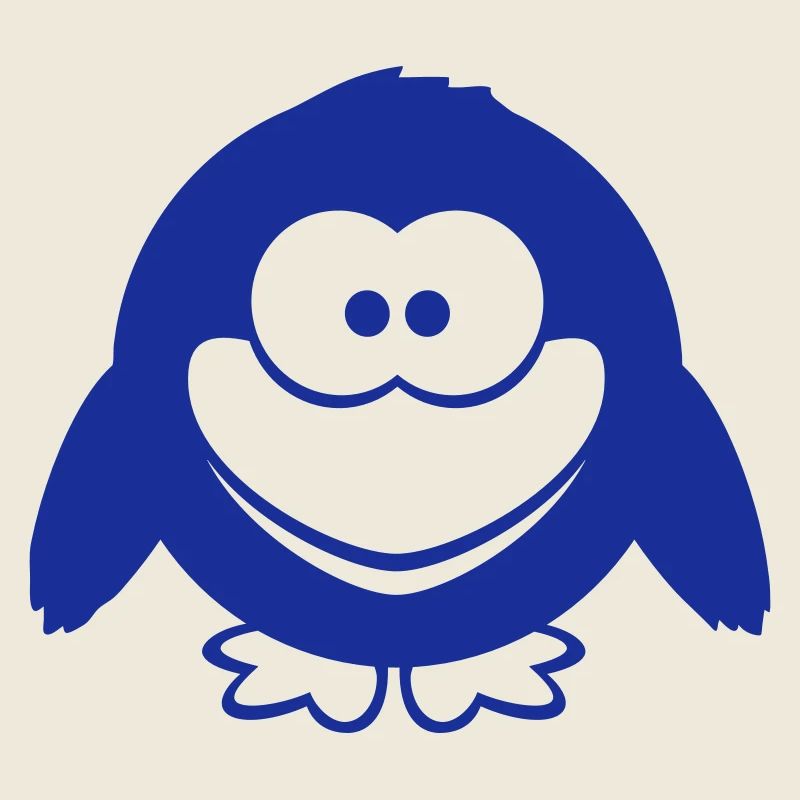 Rabe Comic Vogel steht guckt lustig Cartoon Humor