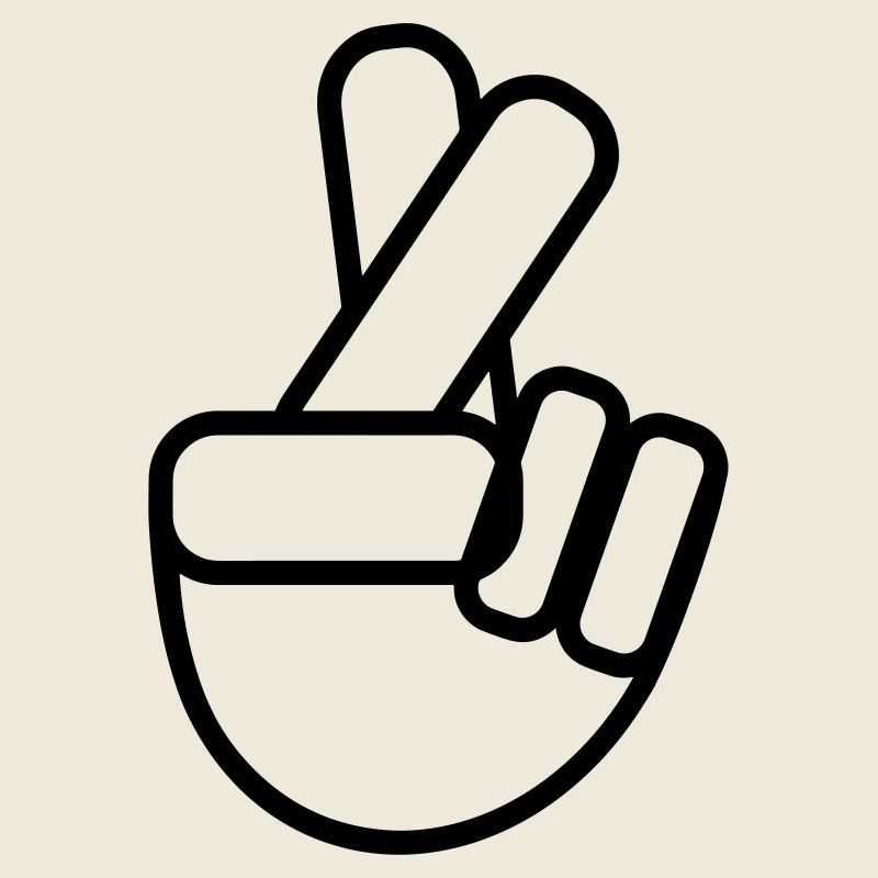 crossed fingers