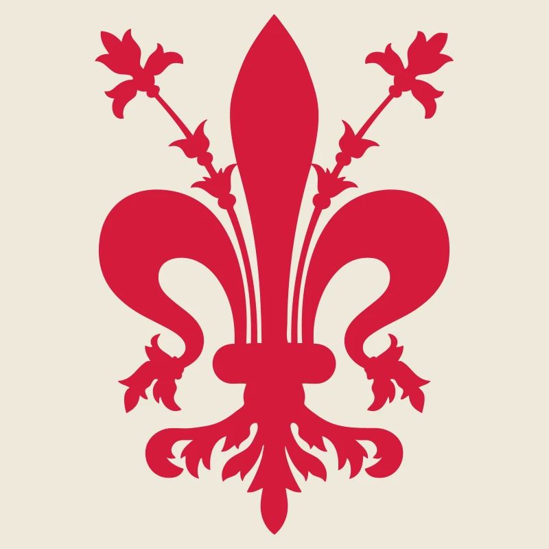 Fleur de Lys blason drapeau de Florence