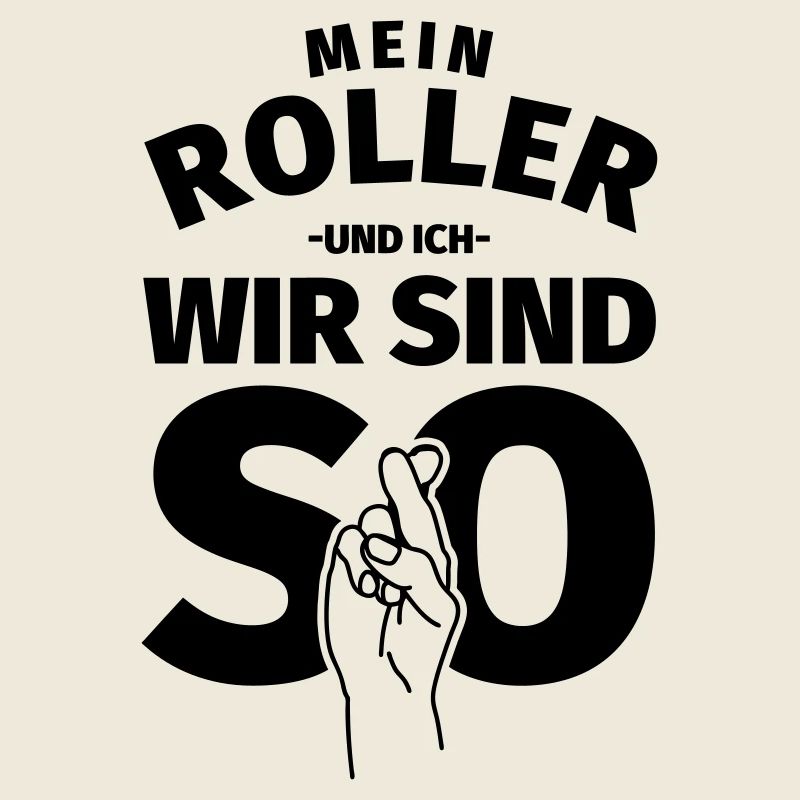 Rollerfahrer Geschenk