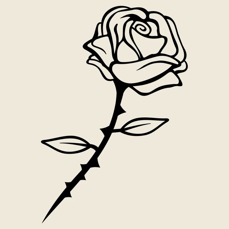 rose flower design