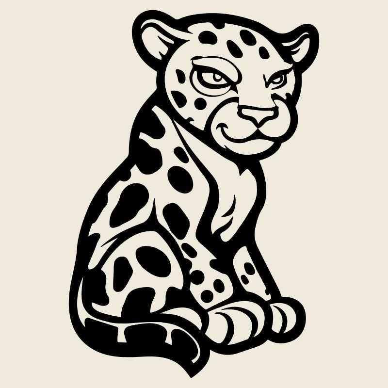 Cheetah Animal Comic