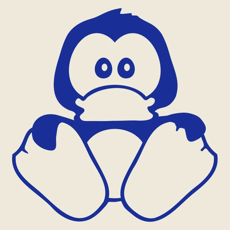 Mignon Penguin Siège Bébé Enfant Tout-petit Timide