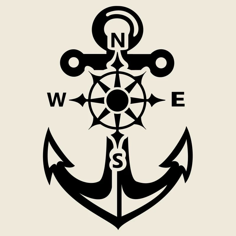 Anker + Kompass