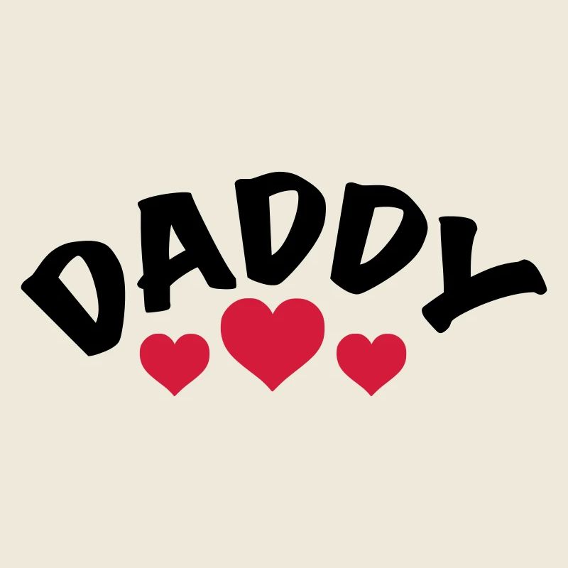 Dad / Daddy / Papa / Herz / i love my dad 1c