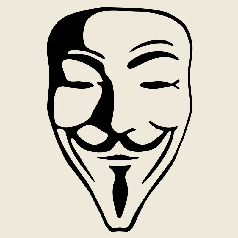 Guy Fawkes for bright shirts