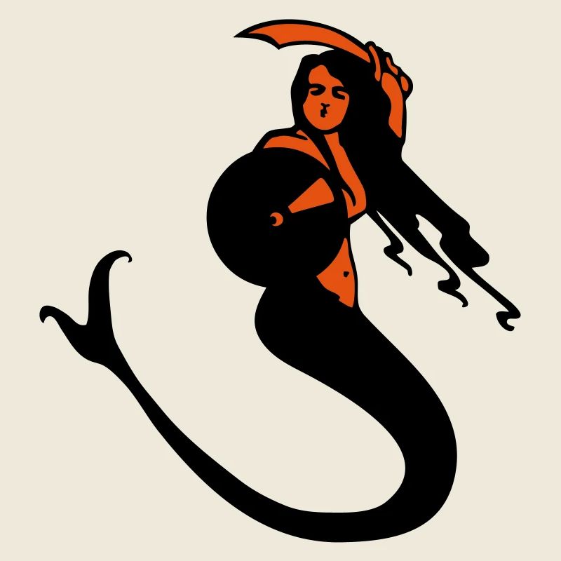 dessin polonais sirène de varsovie Pologne