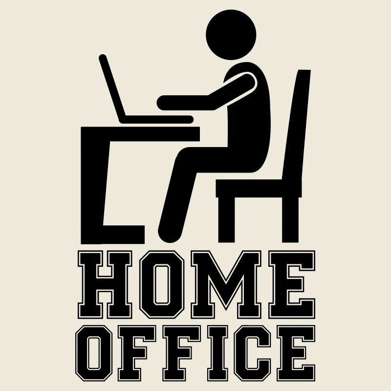 computer work home office