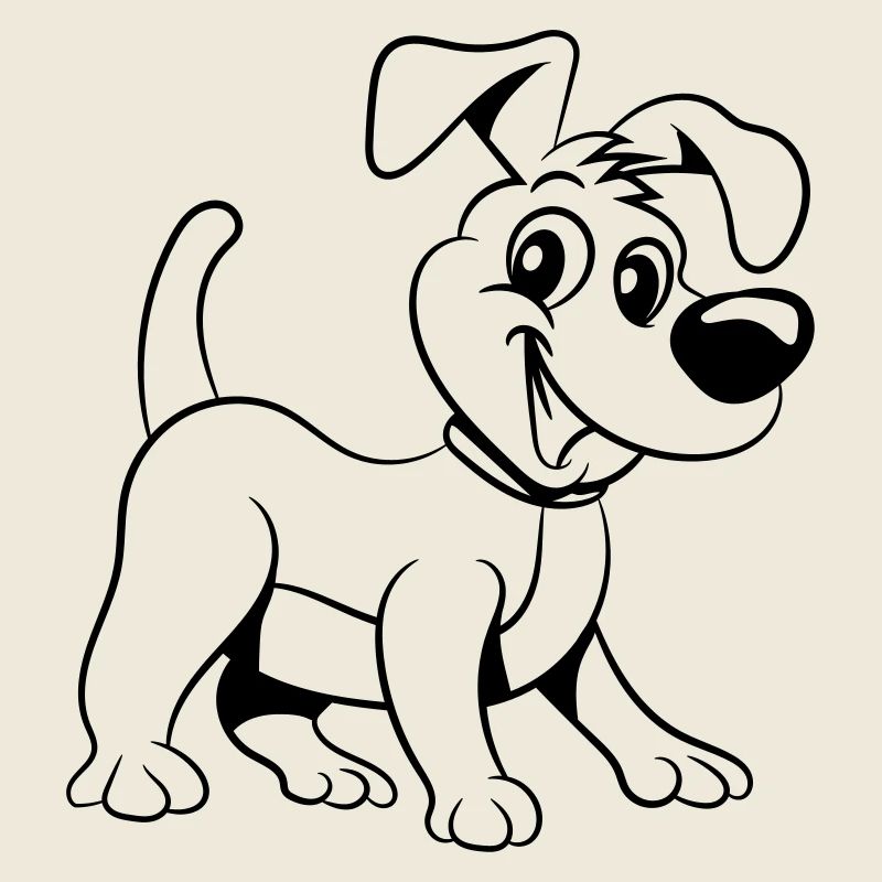 Chien jeune chiot