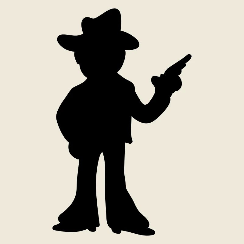 Cowboy - Sheriff - Schatten