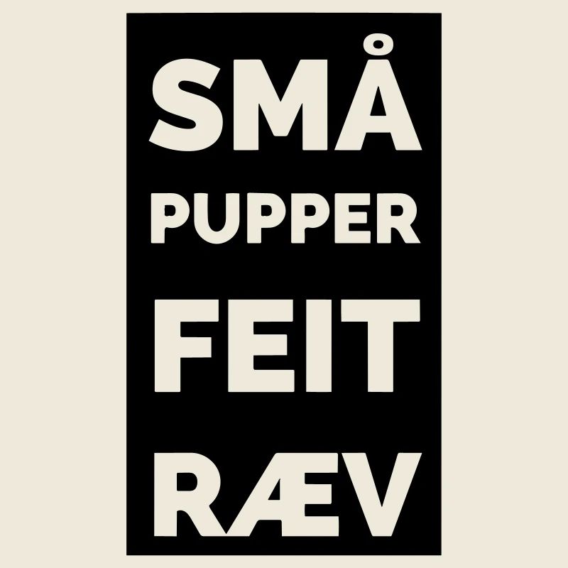 Kleine Titten, fetter Arsch