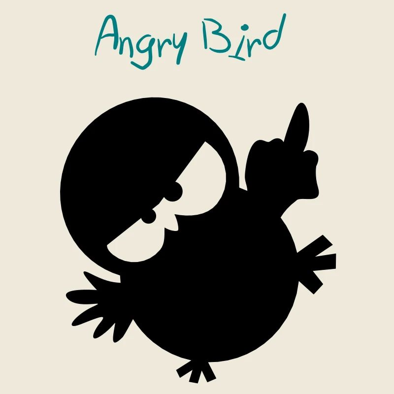 Eine Eule // Angry Bird