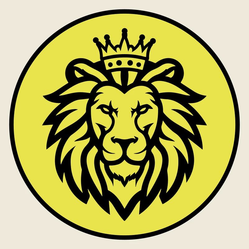 Löwe Krone Symbol