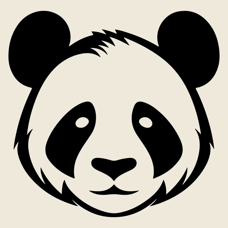 Tête de panda