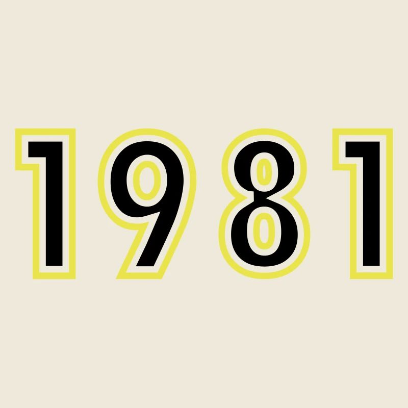 1981 Jahr Geburtstag