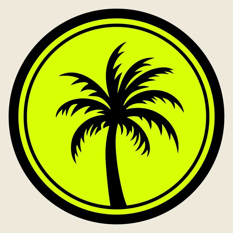 Palme Urlaub Symbol