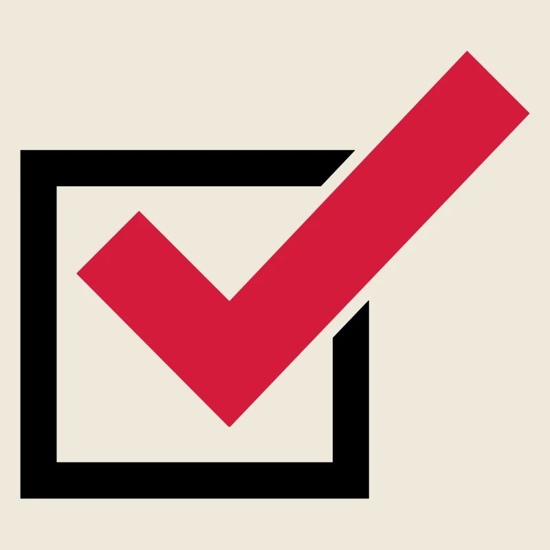 Häkchen Ankreuzen Symbol