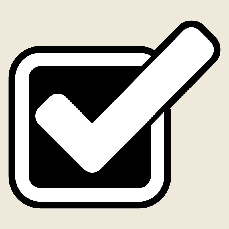 Tick Icône de coche