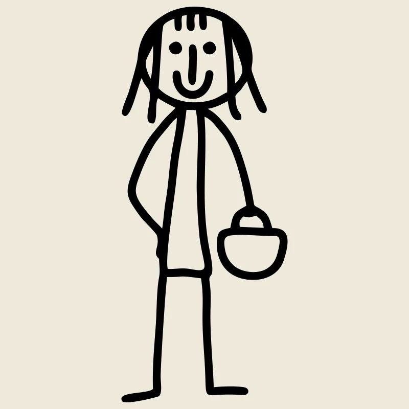 Frau mit Handtasche