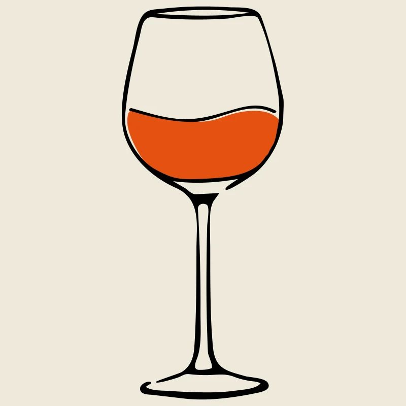 rotwein glas