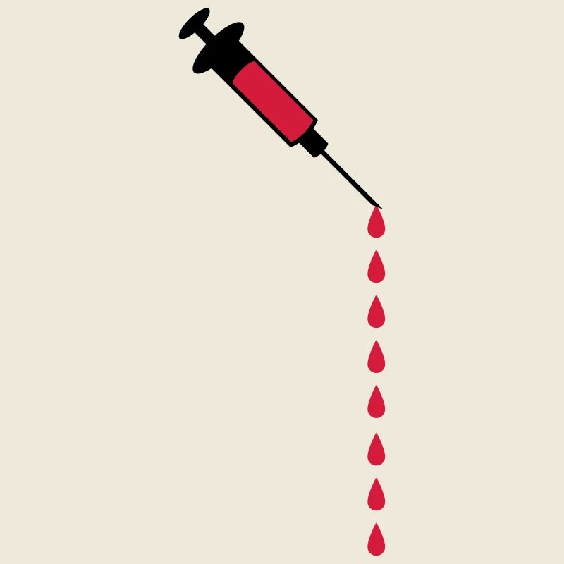 Seringue sang gouttes poids perte médecine