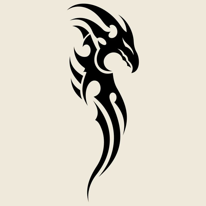 tribal dragon