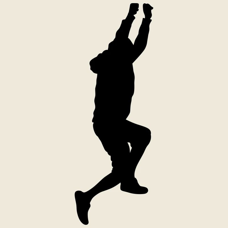 Mann Körper Silhouette Vektor-Design