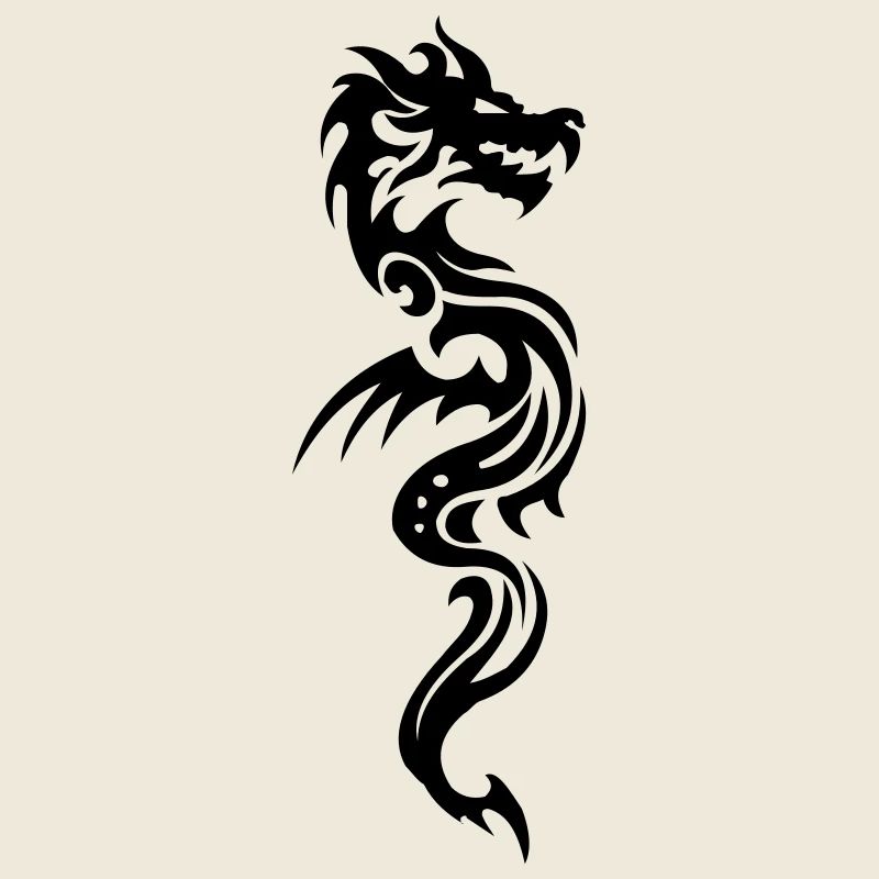tribal dragon