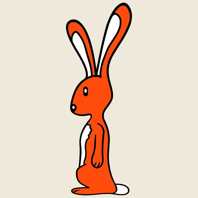 Bunny Rabbit Bunny Stands Cute Small Animal