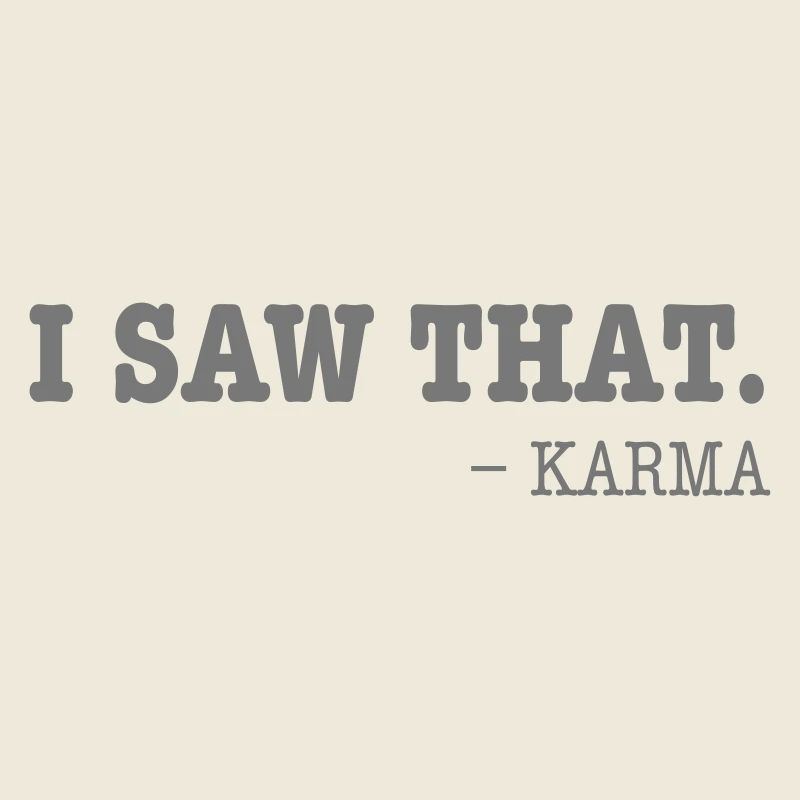 I Saw That - Karma