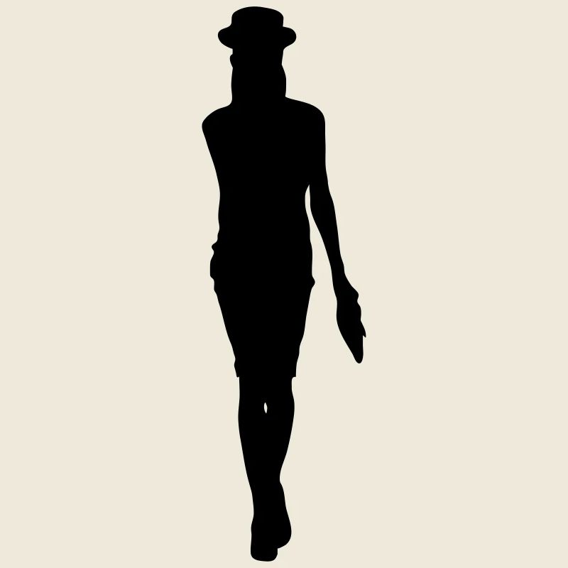 Frau Körper Silhouette Vektor-Design