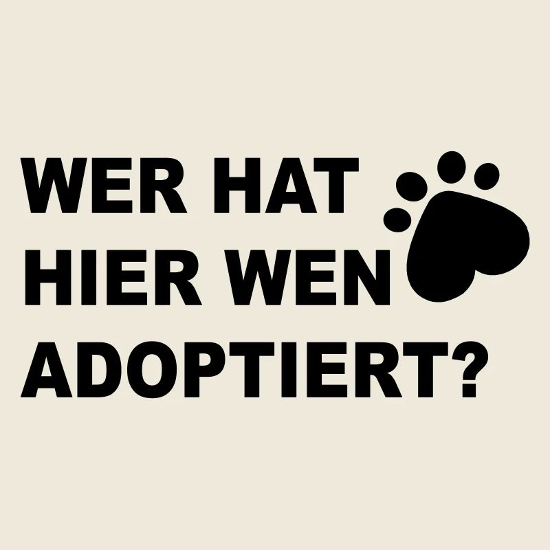 Wer hat hier wen adoptiert?