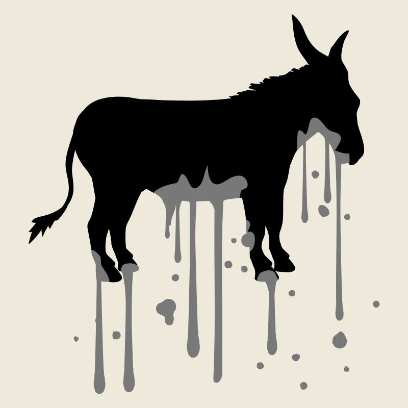 timbre goutte couleur blob graffiti spray donkey p