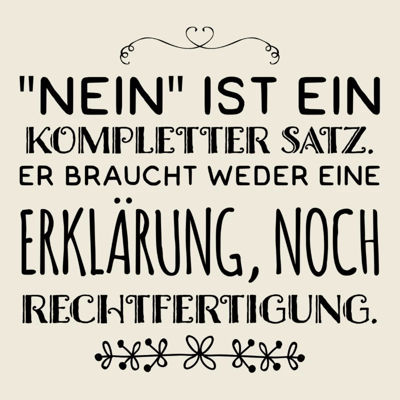 nein ist ein kompletter satz