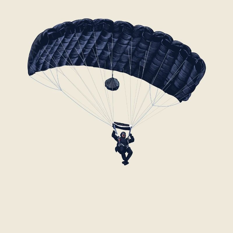 parachuting