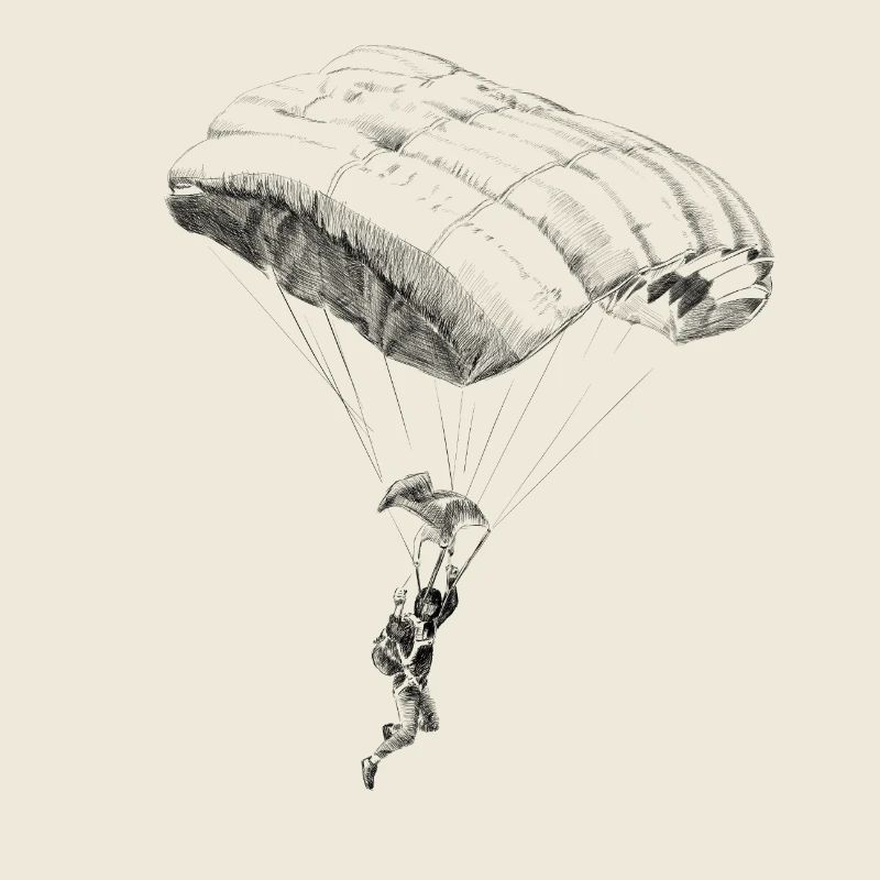 parachuting