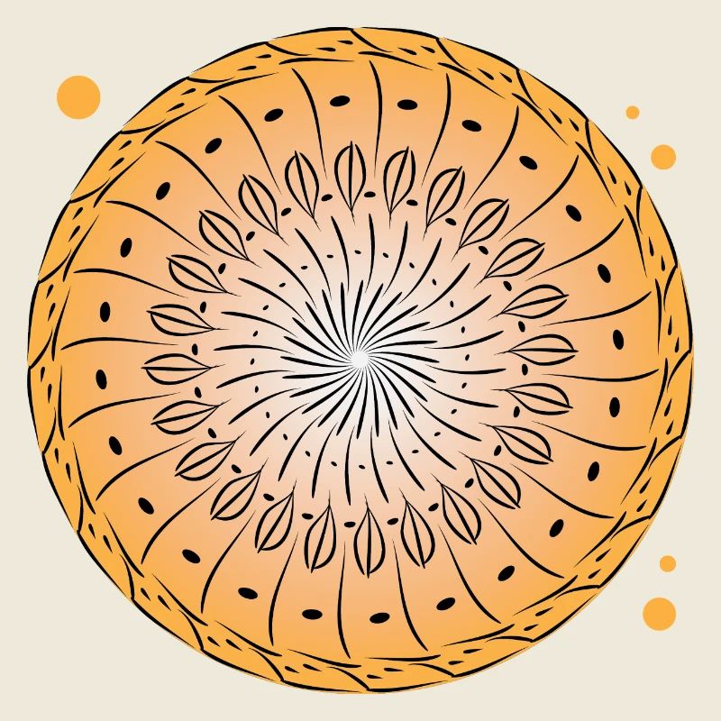 Motifs tournants Cercle
