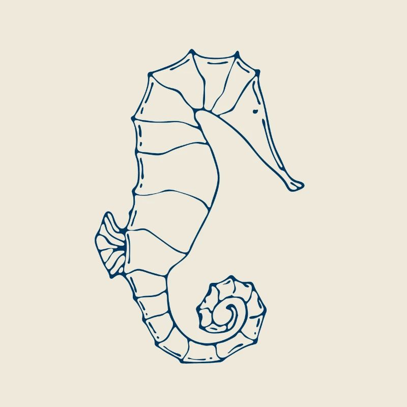 Créatures de la mer sous-marine "SEEPFERD" SHIRT
