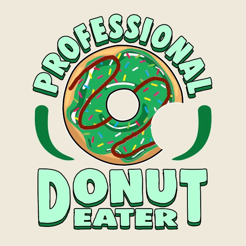 Chemise Cool Donut 'Professionnelle Donut Eater'