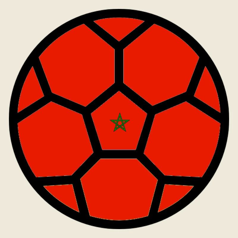 Soccer World Cup Flag Morocco World Cup