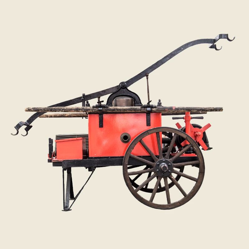 Syringe truck fire brigade oldtimer